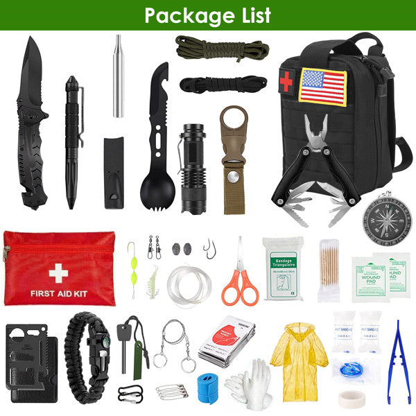 47 In 1 Survival Bag, Not Shipped On Weekends