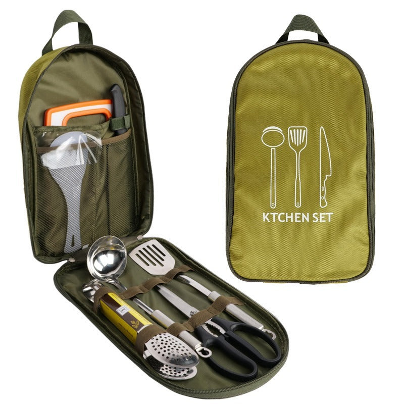 Outdoor Cookware Set Mobile Kitchen