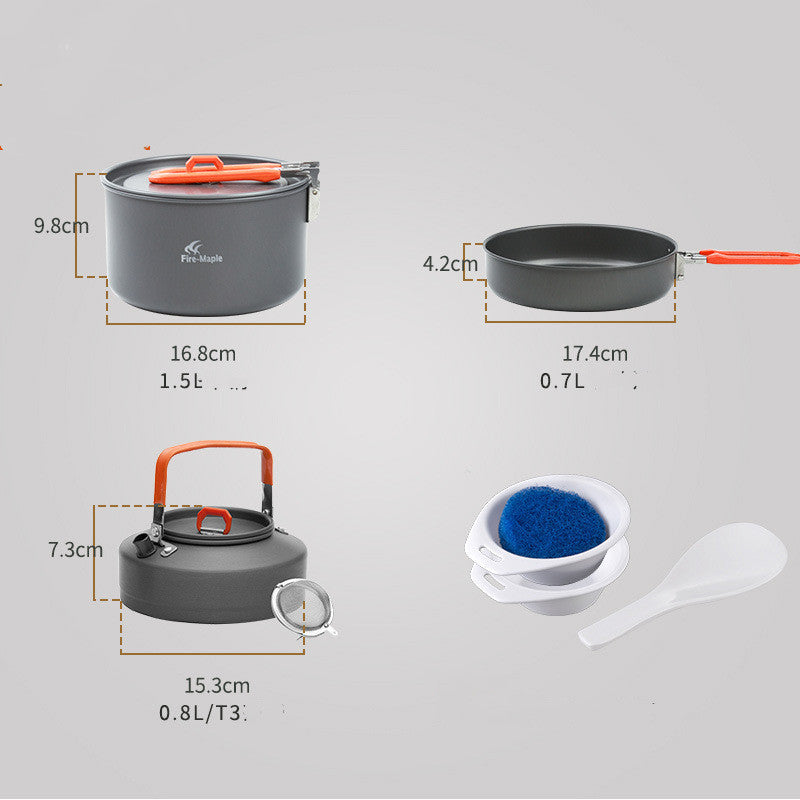 Fire Portable Cookware Set