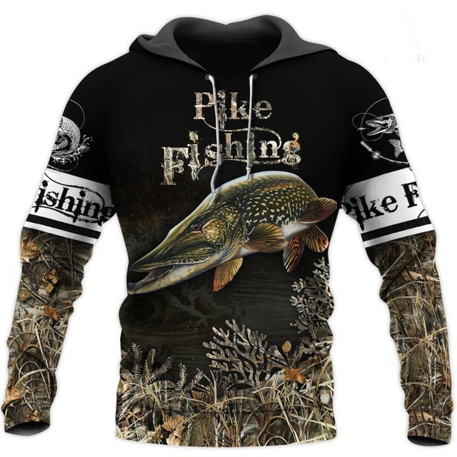 Camping Digital Printing Sweater