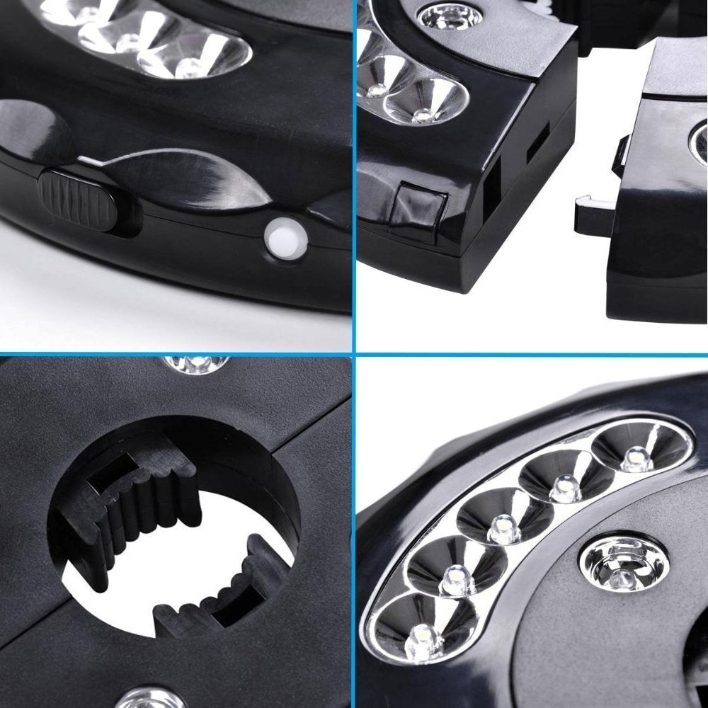 Umbrella camping light tent light