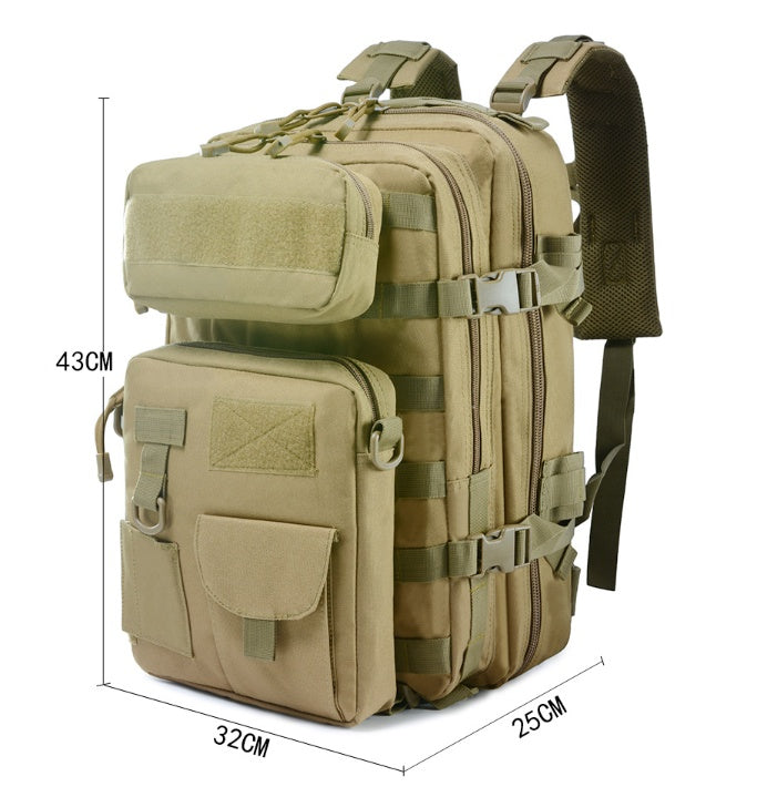 Outdoor camouflage backpack