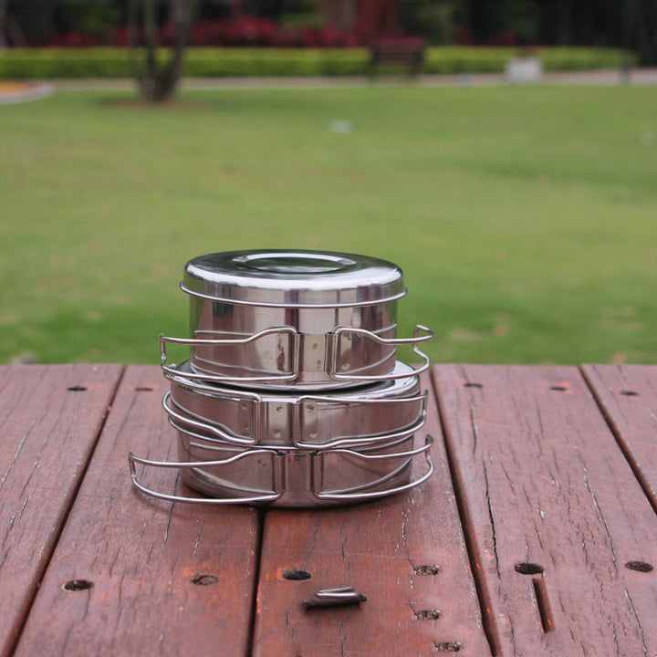 Camping Portable Cookware Pot Set