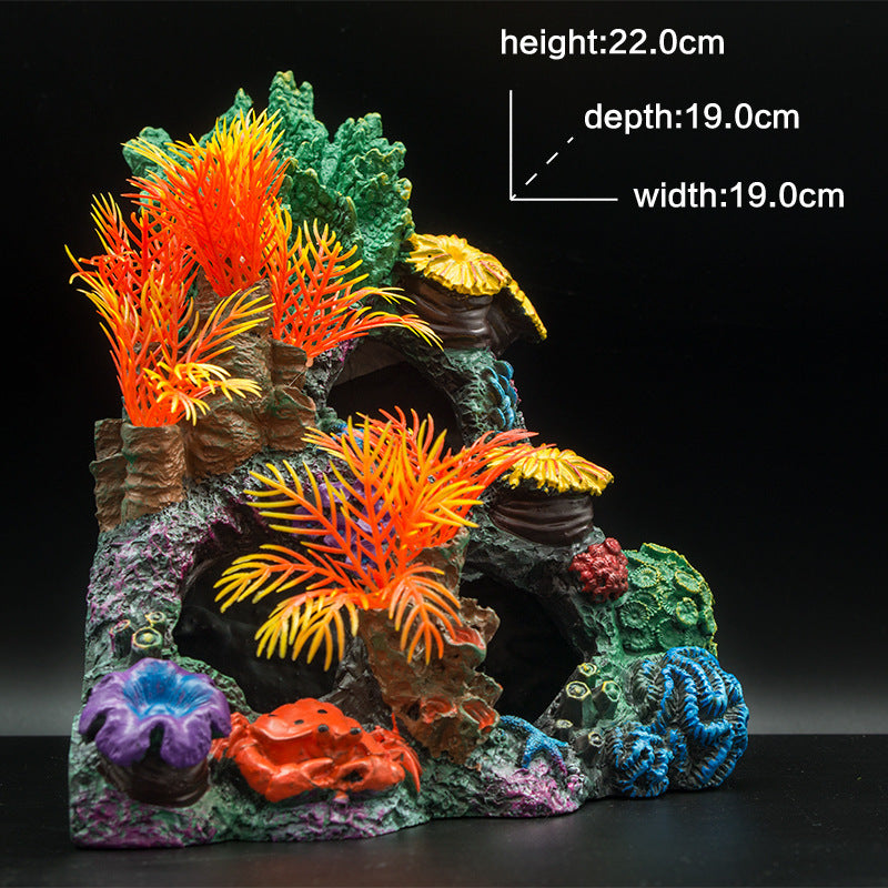 Aquarium Fish Tank Coral Ornaments