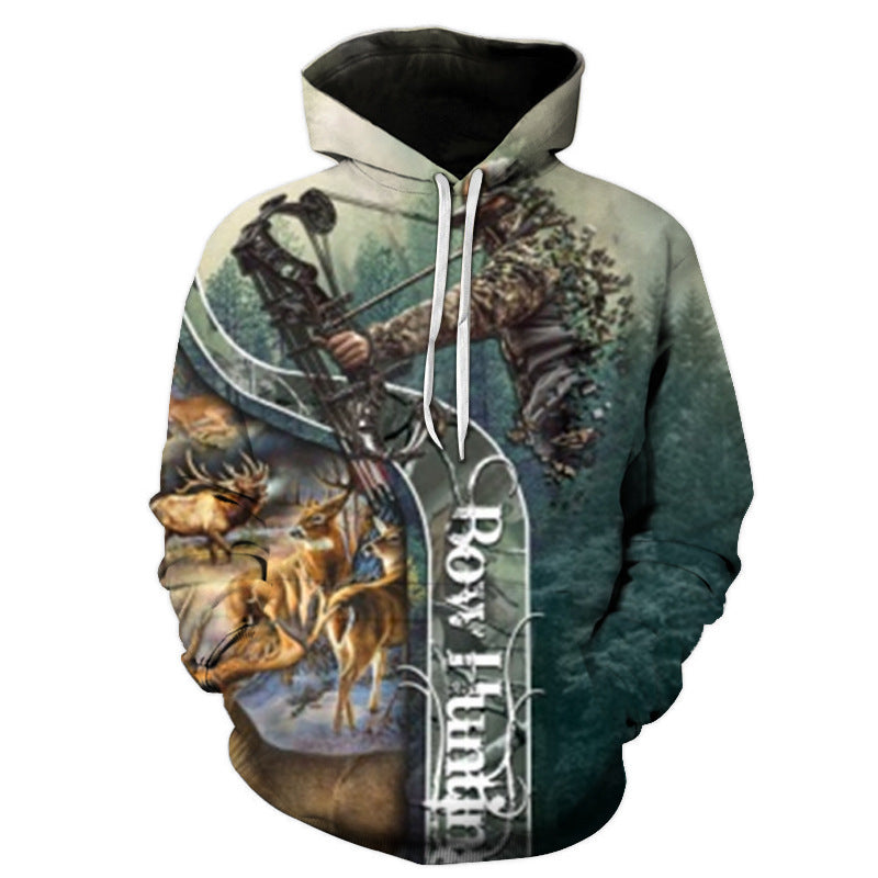 Camping Digital Printing Sweater