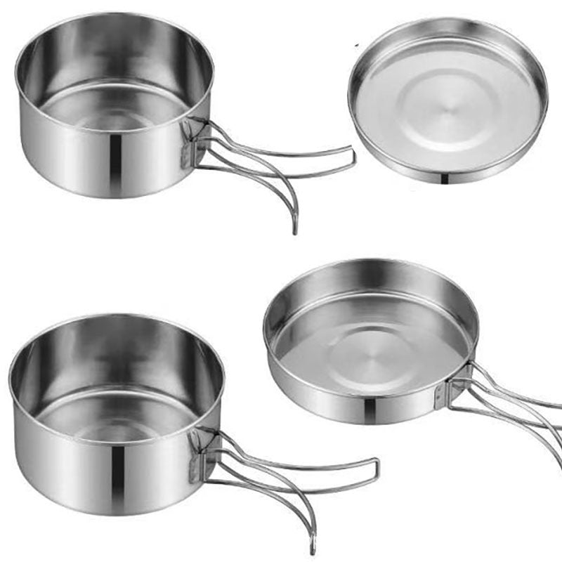 Camping Portable Cookware Pot Set