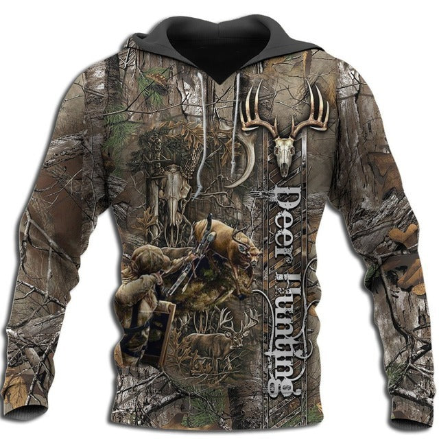 Camping Digital Printing Sweater