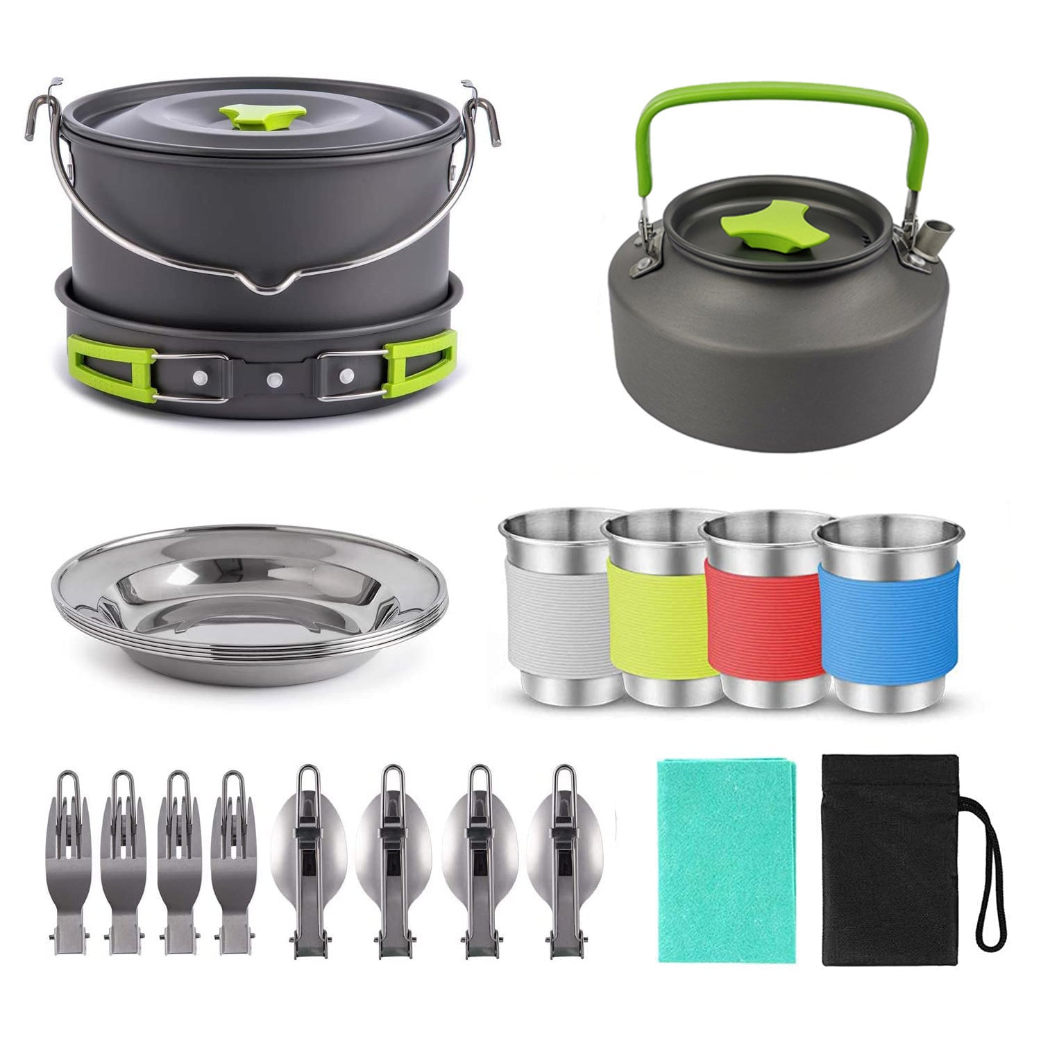 Camping Oven Aluminum Pot