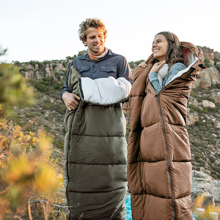 U-Series Envelope Sleeping Bag With Hood