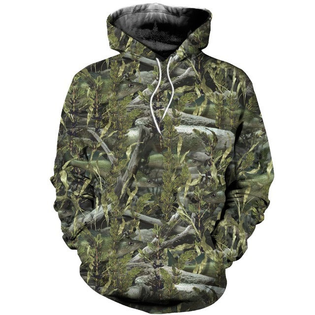 Camping Digital Printing Sweater